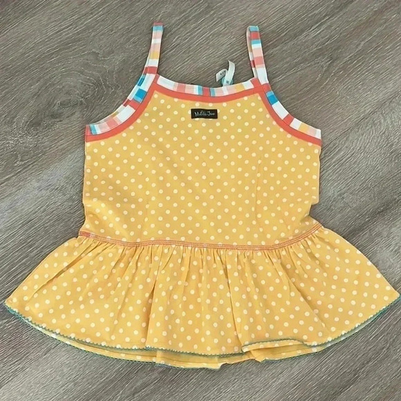 Matilda Jane‎ "So Sunny" Ruffle Tank Top Girls Size 10 NWT - Picture 3 of 9